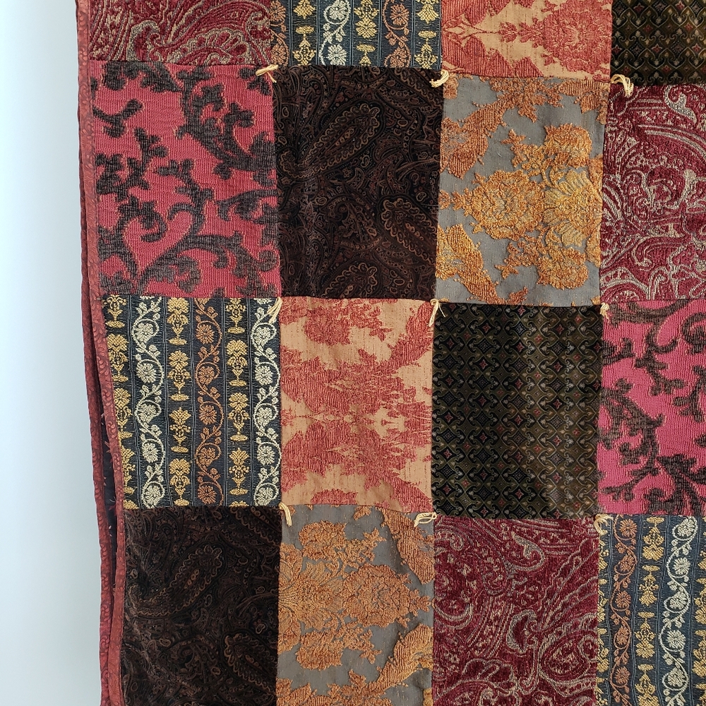 Double D Ranch Multicolor Patchwork Duvet Cover - Picture 7 of 16